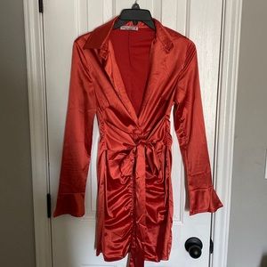 Burnt Orange Dress Size Small